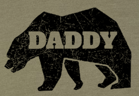 Daddy Bear - Removable Patch