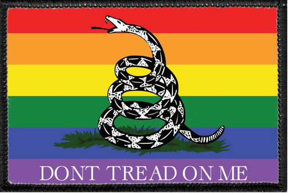 Don't Tread On Me Pride Flag -Removable Patch