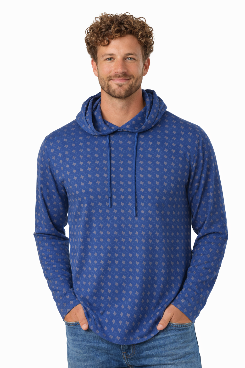 Shape of Texas Performance Hoodie