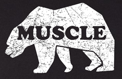 Muscle Bear - Removable Patch