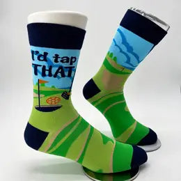 I'd Tap That  Men's Novelty Crew Socks