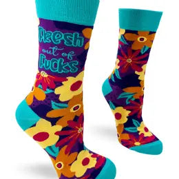 Fresh out of  F....K Men's Novelty Crew Socks