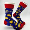 Go Away Unless you have Tacos  Men's Novelty Crew Socks