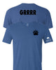 Bear Claw Left Chest Front GRRRR on the Back T-Shirt