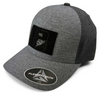 2 Tone Melange Charcoal & Black - Delta Premium Flexfit Hat