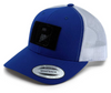 Call Me Old Fashioned Retro Trucker 2-Tone By Snapback - Royal Blue and White