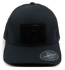 Black- Delta Carbon Flexfit Hat