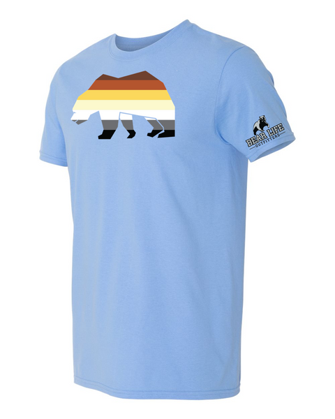 Bear Pride on Columbia Blue T-shirt Spring Collection