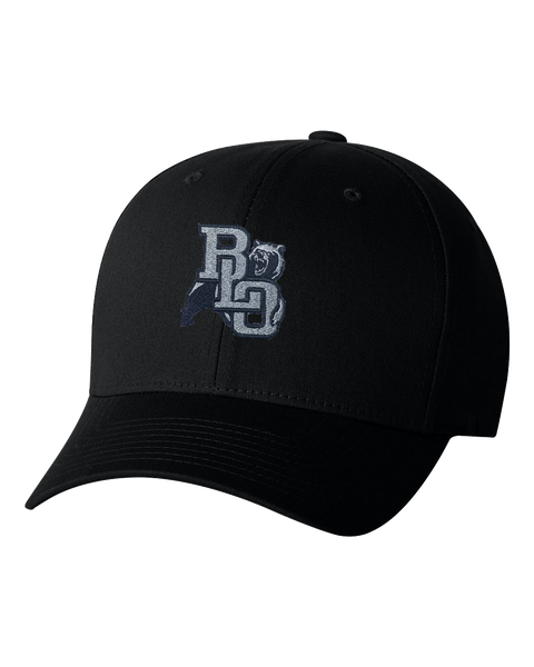 BLO Embroidered Black Flex Fit Hat