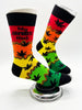 My Favorite Herb   Men's Novelty Crew Socks