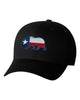Texas Bear Black Flex Fit Hat
