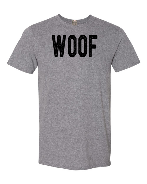 WOOF T-shirt A complimentary hello. Have you woofed at anyone lately?